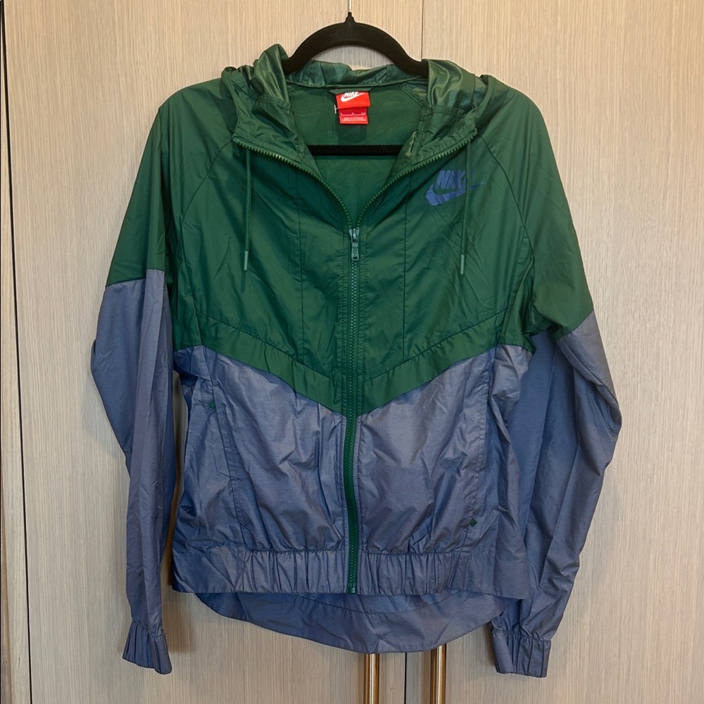 Nike Two-Tone Green and Gray Utility Jacket